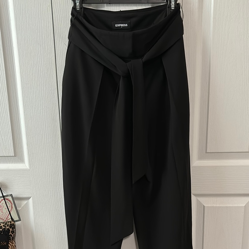 Express brand, women’s, Black High-Waisted dress pants